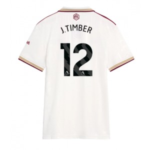 Fotbalové Dres Arsenal Jurrien Timber #12 Dámské Třetí Oblečení 2025-26 Krátký Rukáv